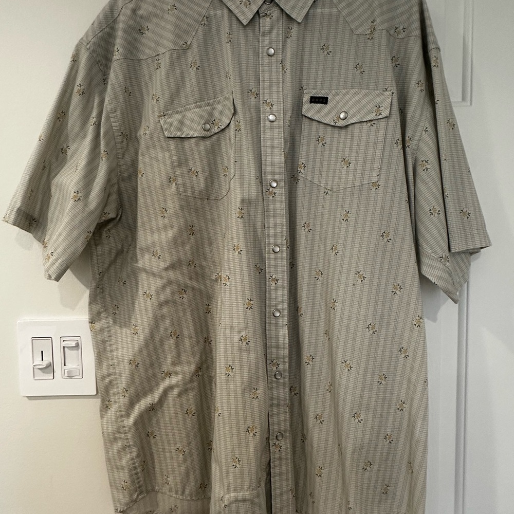 Men's Howler Bros Floral Patterned Pearl Snap Shirt